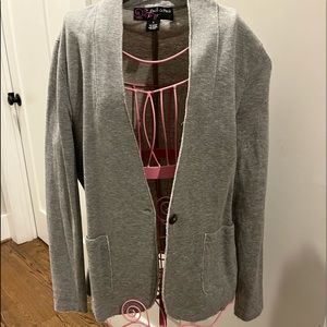 Peck & Peck gray blazer